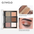 thumbnail image 3 of Paleta de maquillaje HUOGUO Sombra de ojos 6 colores+rubor 2 colores, 3 of 5