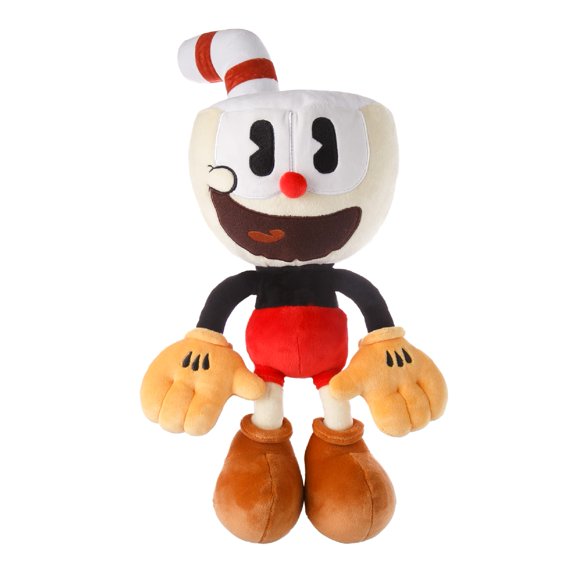 Peluche Cuphead Mighty Mojo de 38 cm con ojos que brillan en la oscuridad