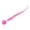 Pink, variant on FTsdfkl 1PC Worm Ball Cat Toy, Elastic Fuzzy Worm Tail Interactive Kitten Play Ball, Bouncy Polyester Ball Wand Replacement Pet Teaser Toy