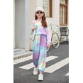 thumbnail image 2 of Arshiner Girls 2 Piece Outfits Fashion Tracksuits Long Sleeve Pullover Sweatshirt and Sweatpants Jogger Set with Pockets, 2 of 6