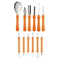 thumbnail image 4 of With The Ultimate 12 Piece Stainless Steel Pumpkin Carving Kit A Collection of Precision Tools, 4 of 5