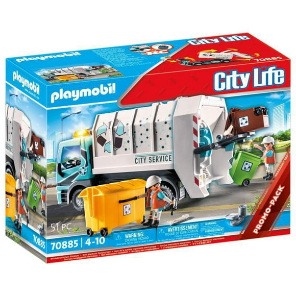 City Recycling Truck