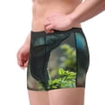 thumbnail image 2 of Honeii Cute Saucerman With Big Eyes Print Mens Boxer Briefs Breathable,Boxer Brief for Men, Moisture-Wicking Underwear-Small, 2 of 5