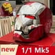 thumbnail image 5 of Casco Marvel Iron Man Autoking 1/1 Mk5 con control remoto y voz, máscara de casco automático Iron Man con luz LED, figura para niños, 5 of 5