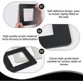 thumbnail image 3 of Light Switch Finger Plates Matt Black Light Switch Surround 338Inch Square Shape Acrylic Single Light Switch Covers Simple Wall Socket Stickers for Home Decoration 2Pcs, 3 of 5