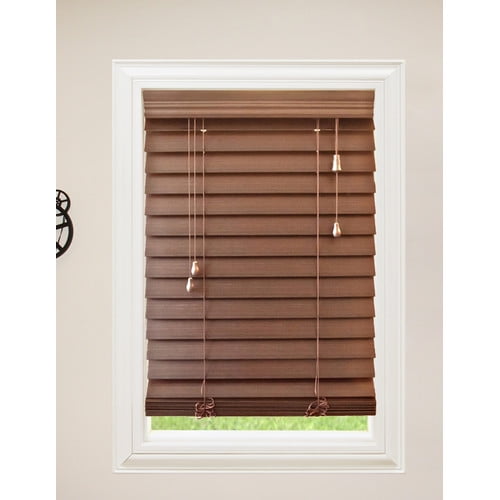 Wildon Home Faux Premium Wood Blind