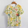 thumbnail image 3 of Various Fruits T Shirts Basic T-Shirt Short Sleeve Ladies Tee Shirt Summer Graphic Clothing, 3 of 6