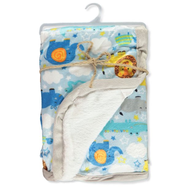 Bebe Calin Elephant Tribe Microplush Blanket Walmart Com Walmart Com