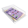 thumbnail image 6 of Pen+Gear Stackable Document Tray, Clear, 12.68” x 9.37” x 1.96”, 6 of 8