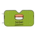 thumbnail image 7 of Goofa Fresh Sushi Printed Car Windshield Sunshade,Foldable Reflective Sun Visor,UV Protection Heat Blocker Sunshade,Car Cooling Accessory-Small, 7 of 7