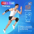 thumbnail image 6 of Everlasting Ice RX Reusable Knee Ice Wrap, Hot and Cold Compression Sleeve for Pain Relief, Large, 6 of 6
