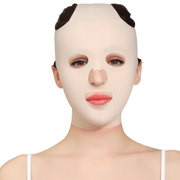 Face Bandage Breathable Overnight Face Tightening Bandage Enhances Cheekbone Definition Reduces Sagging Skin
