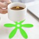 thumbnail image 4 of Platos almohadilla aislamiento anti -Stavald staveware Mat silicona Forma suculenta () Verde, 4 of 8