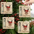 thumbnail image 5 of Fiudx Adorno Navideño para Billetera, Diseño Único de Madera, Exquisita Ranura para Tarjetas, Decoración Festiva, Regalo de Navidad Perfecto para Familiares y Amigos, Incluye 1 Billetera Decorativa., 5 of 5