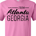 thumbnail image 4 of Inktastic From Atlanta Georgia in Black Distressed Text T-Shirt, 4 of 5