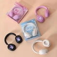 thumbnail image 3 of Sanrio Bluetooth Headphones Hello Kity Kuromi Cartoon Wireless Sports Earphones High Appearance Gaming Headsets Noise Reduction, 3 of 9