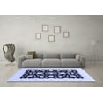 thumbnail image 3 of Ahgly Company Indoor Rectangle Oriental Blue Traditional Area Rugs, 5' x 8', 3 of 4