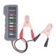 thumbnail image 2 of Probador De Batería De Automóvil, Detección De Voltaje Antideslizante Intuitiva Protección Inversa Abrazadera De Alambre De Cobre Probador De Batería De Automóvil Portátil, 2 of 7