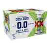 Dos Equis Lime & Salt ZERO Non-Alcoholic Mexican Lager Beer, 6 Pack, 12 fl oz Cans