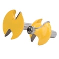 thumbnail image 4 of 2 brocas para fresadora de pasamanos de 8 vástagos para marco de puerta, fresa de espiga, herramienta de corte para carpintería, 4 of 12