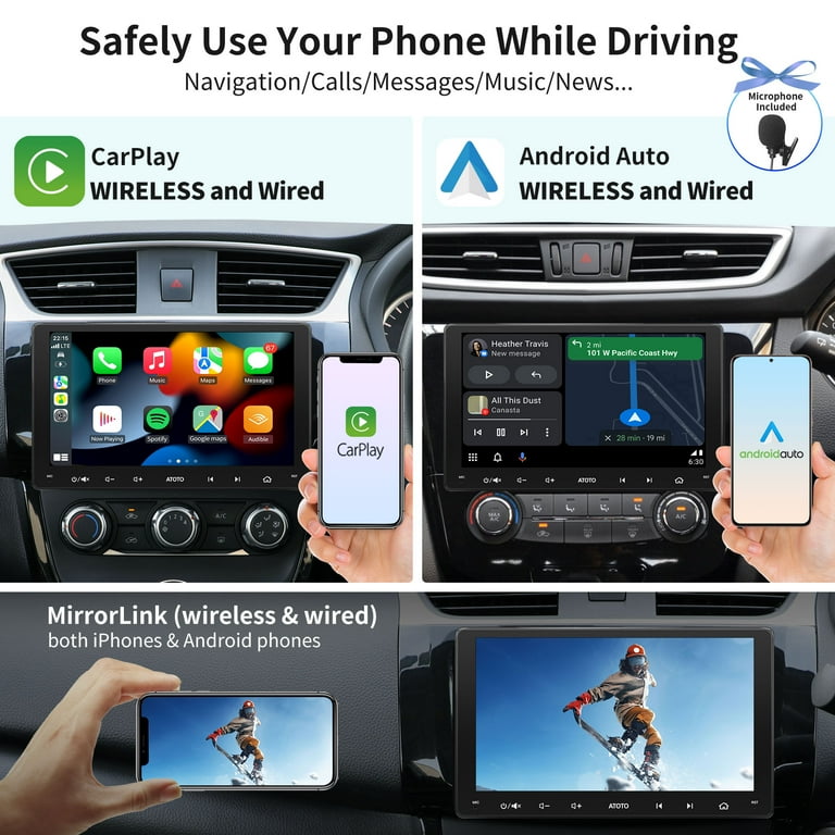 ATOTO A6PF 9inch Car Stereo with GPS, Wireless Carplay ATOTO A6PF 9inch Car Stereo with GPS, Wireless Carplay