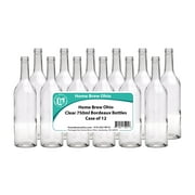 Home Brew Ohio Clear 750ml Bordeaux Bottles Case of 12