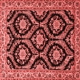 thumbnail image 1 of Ahgly Company Indoor Square Persian Red Traditional Area Rugs, 4' Square, 1 of 4