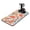 White-169, variant on Celestial Sun & Moon Coffee Bar Mat, Absorbent Dish Drying Pad with Starry Sky & Cosmic Patterns, Leak-Proof Non-Slip Kitchen Mat for Coffee Makers