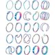 thumbnail image 1 of 18-31 Piezas Anillos de Nudillos para Mujeres Conjuntos de Anillos Apilables Niñas Anillos de Dedo Articulados Vintage Juego de Anillos de Oro para Mujeres Hombres Anillos de Cristal con Flores Tallad, 1 of 4