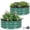 Lotusgreen, variant on Galvanized Raised Garden Bed Outdoor, Round Metal Planter Boxes 2 Pcs, 3x3x1.4ft Steel Raised Bed Kit for Planting Vegetables, Fruits, Flowers(LotusGreen)