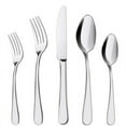 thumbnail image 1 of Flatware Set  Stainless Steel Flatware Service Tableware Cutlery Include Knife/Fork/Spoon  Mirror Polished  Dishwasher Safe, 1 of 6