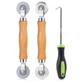 thumbnail image 1 of Juego de herramientas para mosquiteros de 3 piezas, herramienta para rodillo ranurado de mosquiteros, kit de reparación de puertas mosquiteras con cambiador de presión s2024122475, 1 of 5