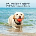 thumbnail image 5 of PATPET Dog Shock Collar - Rechargeable Waterproof Dog Training Collar with Remote , 3 Safe Training Modes for Training Small Medium Large Dogs, 5 of 8
