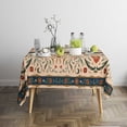 thumbnail image 3 of XAJAT 60‘‘x102'' Plants Prints Rectangle Tablecloth, Cotton Linen Table Covers, 3 of 4