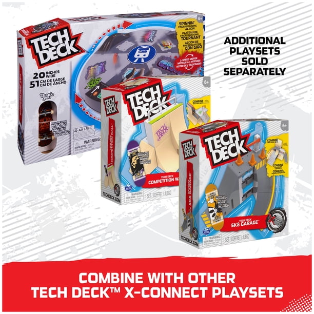 Tech Deck Shredline 360 Motorized Skate Park for Indoors - Walmart