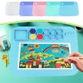 thumbnail image 7 of SLYNSHome Silicone Craft Mat with Built in Cleaning Cup and Paint Holder,Art Silicone Mat 15.7x19.6 inch Clay Mat Nonslip Silicone mat for Painting,Table - White, 7 of 7