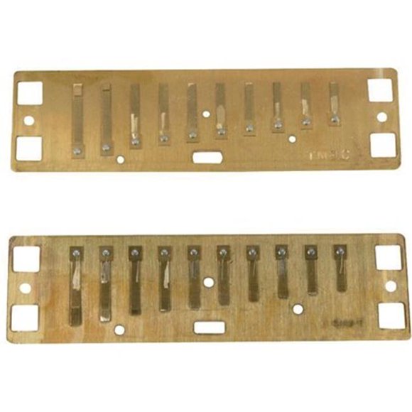 Lee Oskar 1910NRP-MN-E-FLAT-U Reed Plate with Minor E-Flat, Natural