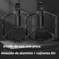 thumbnail image 2 of Pedales Para Bicicleta Pedales Mtb De Aleación De Aluminio Xtellar negro, 2 of 3