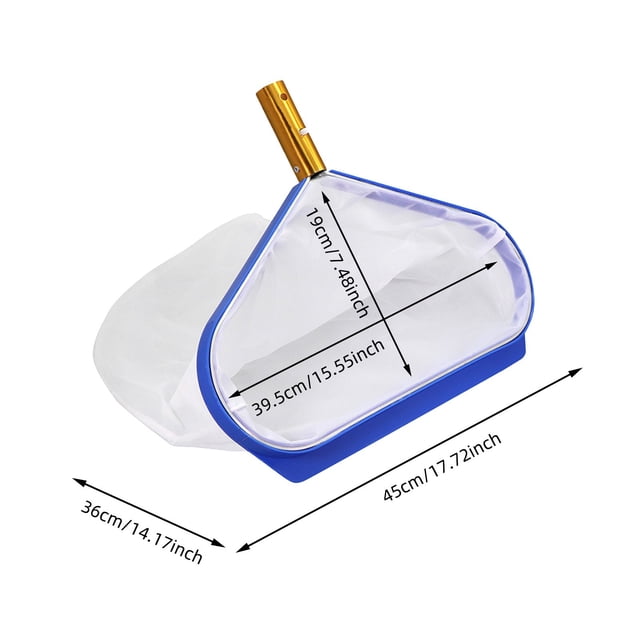 Ltdhehe Versatile Pool Cleaning Brush For Efficient Pool And Debris Removal Compact Design For Easy Storage Perfect For Leaf Cleaning