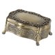thumbnail image 5 of Caja joyero, joyero con tapa abatible, diseño vintage, decoración para tocador, almacenamiento de joyas de metal, adorno, organizador de joyas, 5 of 9