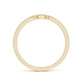 thumbnail image 2 of ANGARA Lab Grown Diamond Curved Wedding Ring for Women in 14K Yellow Gold (Size-0.9mm| Color-F-G| Clarity-VS) | April Birthstone, Anniversary, Jewelry Gift for Women | Lab-Grown Diamond Ring, 2 of 6