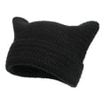 thumbnail image 2 of Women Cat Beanie Vintage Beanies Women Fox Hat Grunge Accessories Slouchy Beanies, 2 of 5