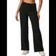 thumbnail image 3 of Pantalones Deportivos Anchos para Mujer con Bolsillos, Estilo Y2K Negro M, 3 of 9