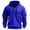 Royal Blue#001, variant on Xyxonk Mens 1/4 Zip Hoodie Big and Tall Half Zip Hoodies with Pockets Trendy Multiple Zippers Basic Sweatshirt Military Warm Drawstring 4X-5X Top,Navy 3XL