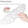 thumbnail image 2 of Almohadilla de mano Cloud Hand Pad para teclado, almohadilla de espuma viscoelástica grande para escritorio, oficina, almohadilla antideslizante para muñeca, almohadilla para teclado, 2 of 5