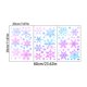 thumbnail image 3 of Juego de 3 calcomanías navideñas luminosas con forma de copo de nieve para ventanas | Adhesivos estáticos sin pegamento para puertas y paredes de vidrio | Decoraciones navideñas reutilizables que, 3 of 8