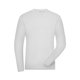 thumbnail image 1 of James and Nicholson - Camiseta de Algodón Orgánico de Manga Larga para Hombre (Blanco), 1 of 2