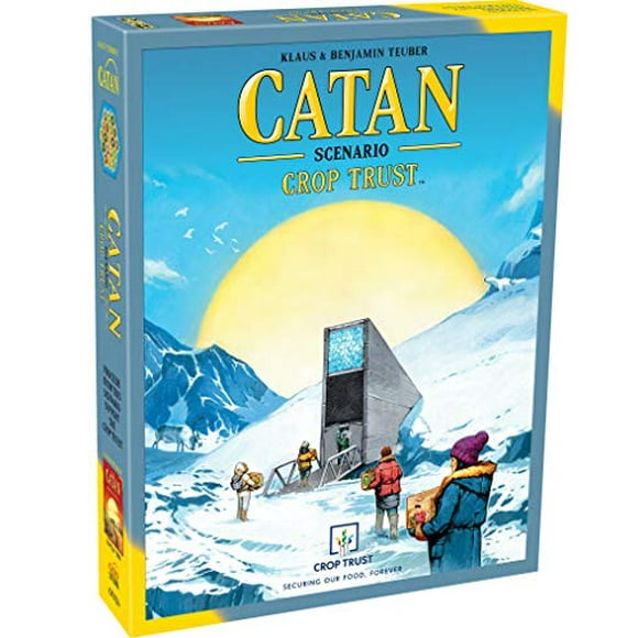CATAN Crop Trust Scenario for CATAN Board Game (Base Game) | Family Board Game | Adventure Board Game | Ages 10+ | for 3 to 4 Players | Average Playtime 60 Minutes | Made by Catan Studio