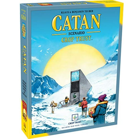CATAN Crop Trust Scénario pour Jeu de Société CATAN (Jeu de Base) Jeu de Société Familial Jeu de Société Aventure 10 Ans et Plus pour 3 à 4 Joueurs Temps de Jeu Moyen 60 Minutes Fabriqué par CATAN Studio