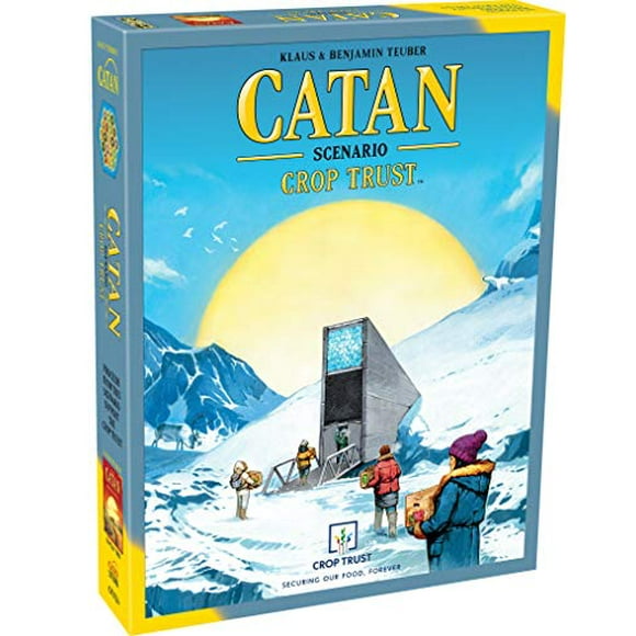 CATAN Scénario Crop Trust pour le Jeu de Plateau CATAN (Jeu de Base) Jeu de Société Familial Jeu de Plateau Aventure 10 Ans et Plus pour 3 à 4 Joueurs Durée de Jeu Moyenne 60 Minutes Fabriqué par le Studio CATAN